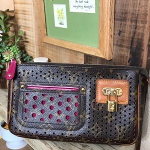 Louis Vuitton Fuchsia Mini Bag Made in Spain